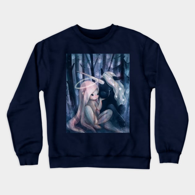 Unicorn Crewneck Sweatshirt by selvagemqt